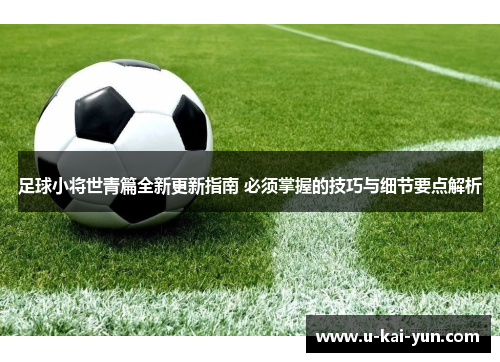 足球小将世青篇全新更新指南 必须掌握的技巧与细节要点解析